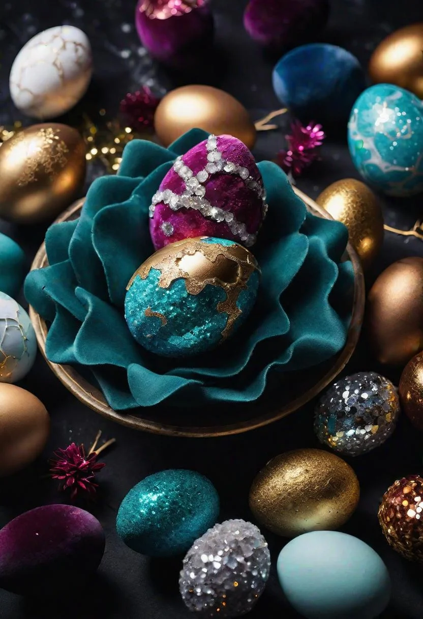 25. Crystal Geode Easter Eggs-0