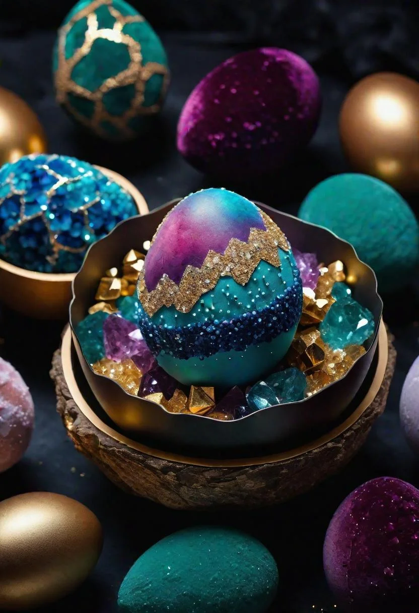 25. Crystal Geode Easter Eggs-1