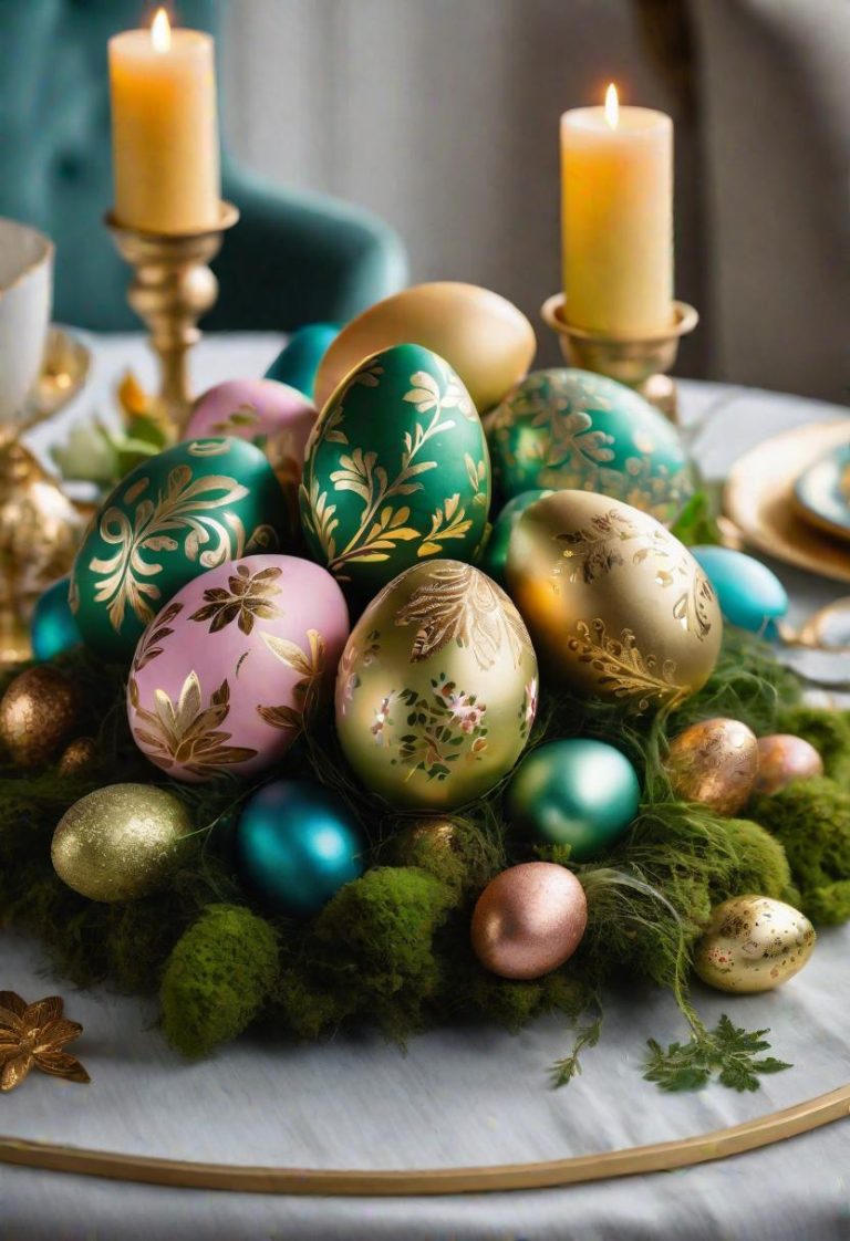 26 Chic DIY Easter Centerpieces To Elevate Your Table - Lovely Harbor