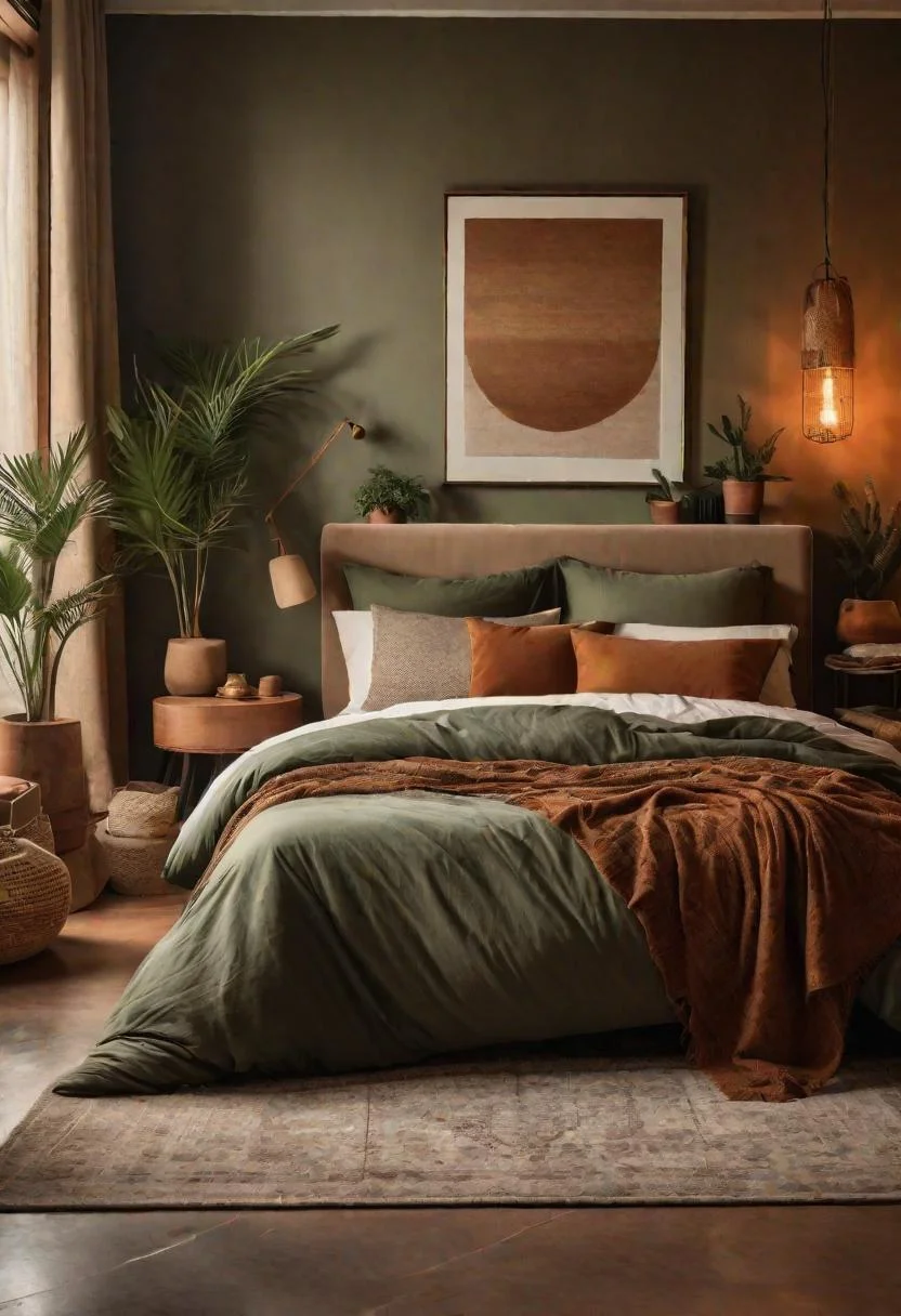 7. Earthy Bedroom Color Schemes-1