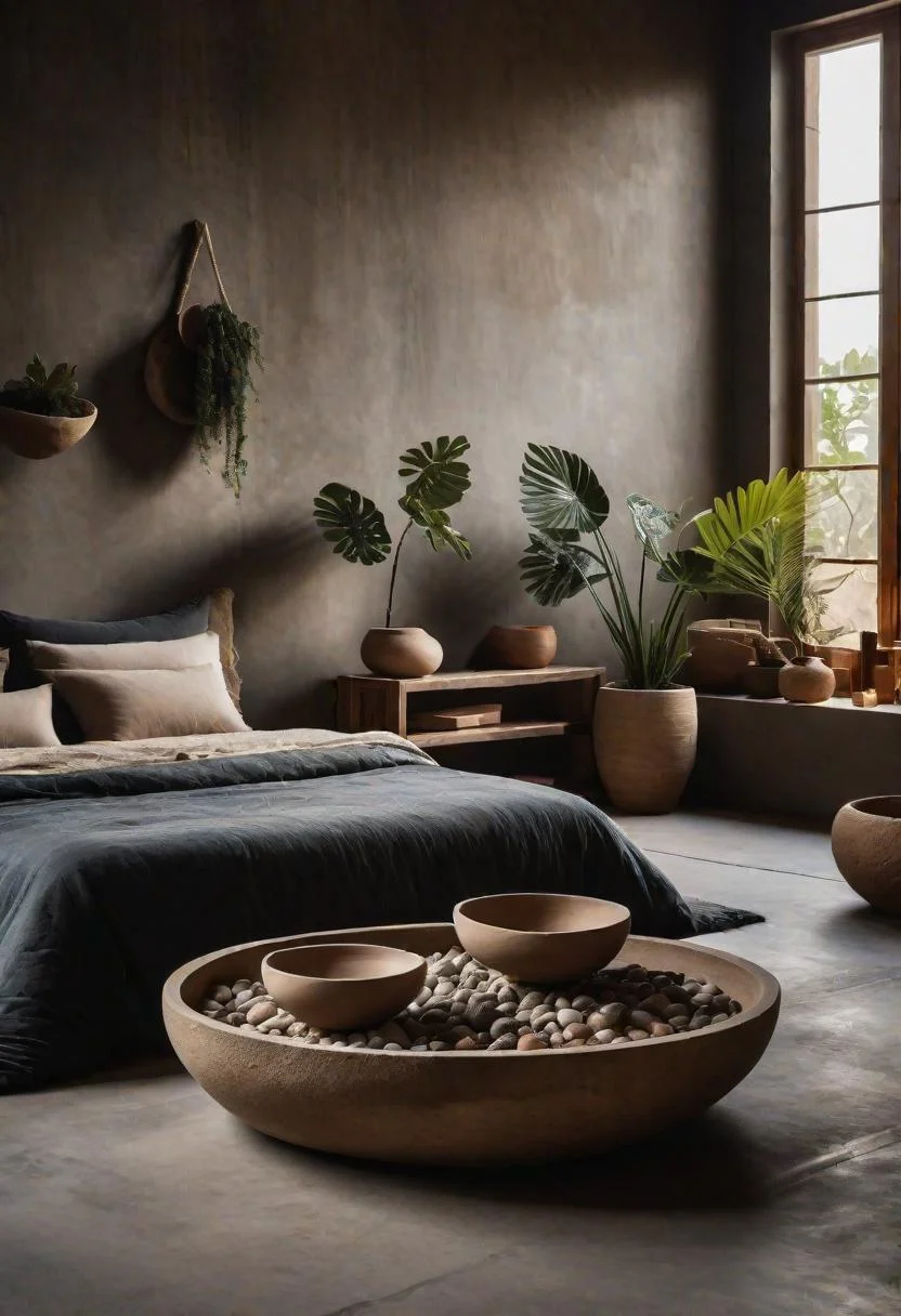 28. Earthy Ceramic & Stone Bowls-1
