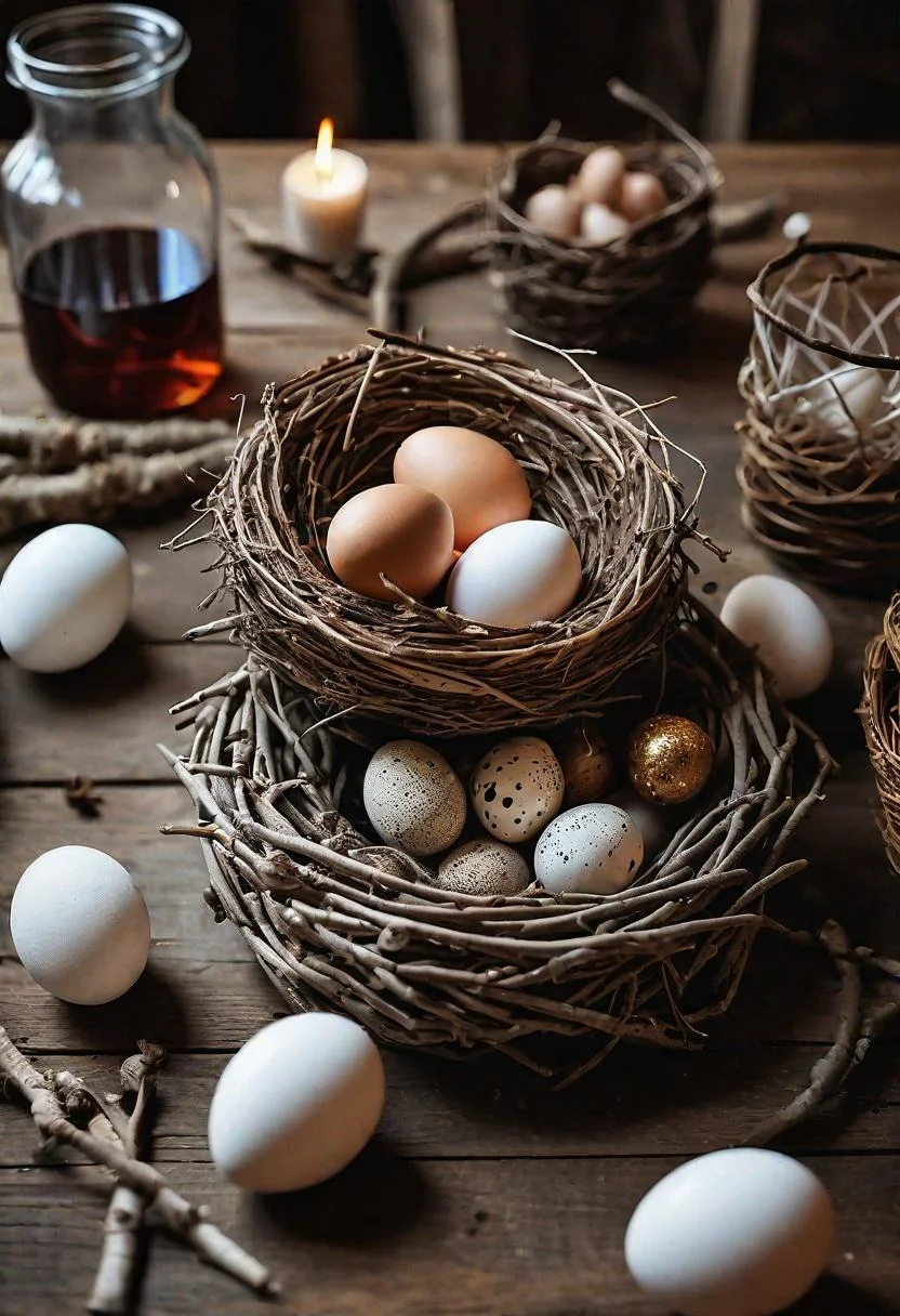 15. Easter Nest Centerpieces-0