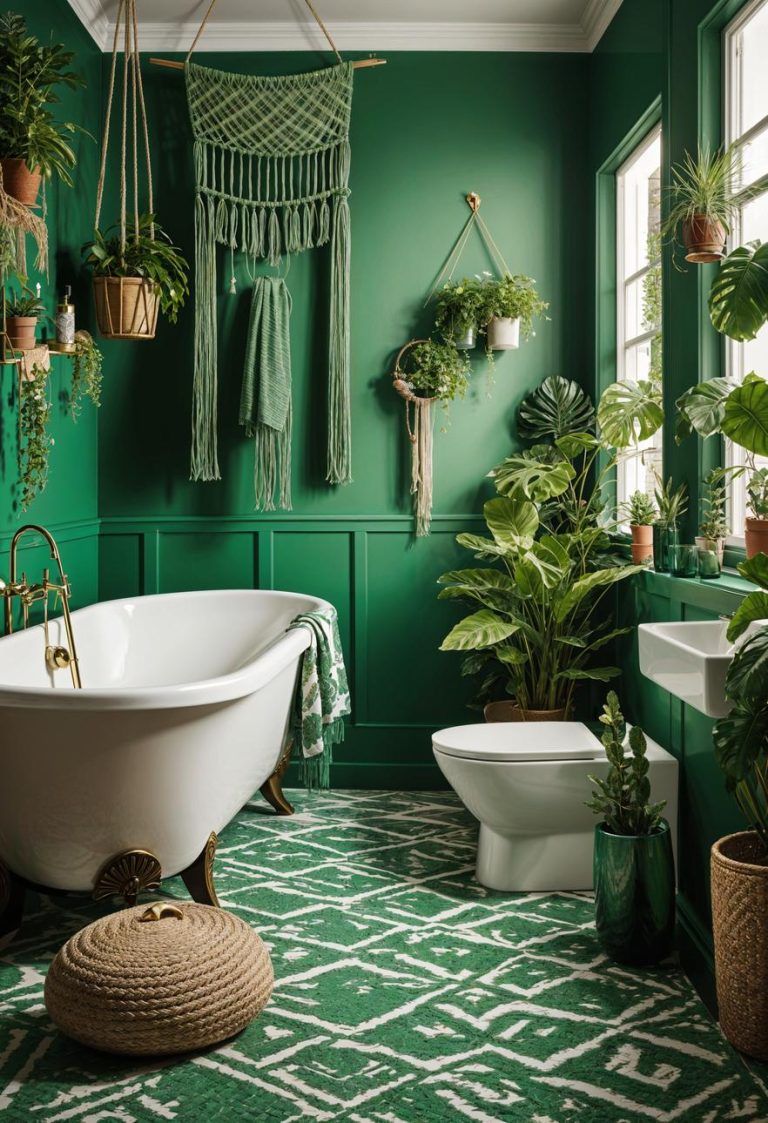 27 Gorgeous Green Bathroom Ideas For A Fresh Look - Lovely Harbor