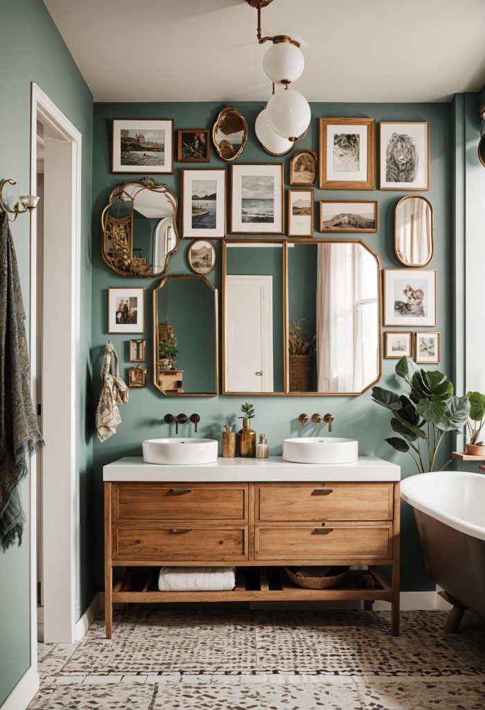 27 Dreamy Boho Bathroom Inspirations For Your Home Makeover - Lovely Harbor