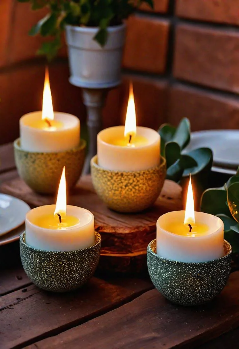 19. Egg-Adorned Pillar Candles-0