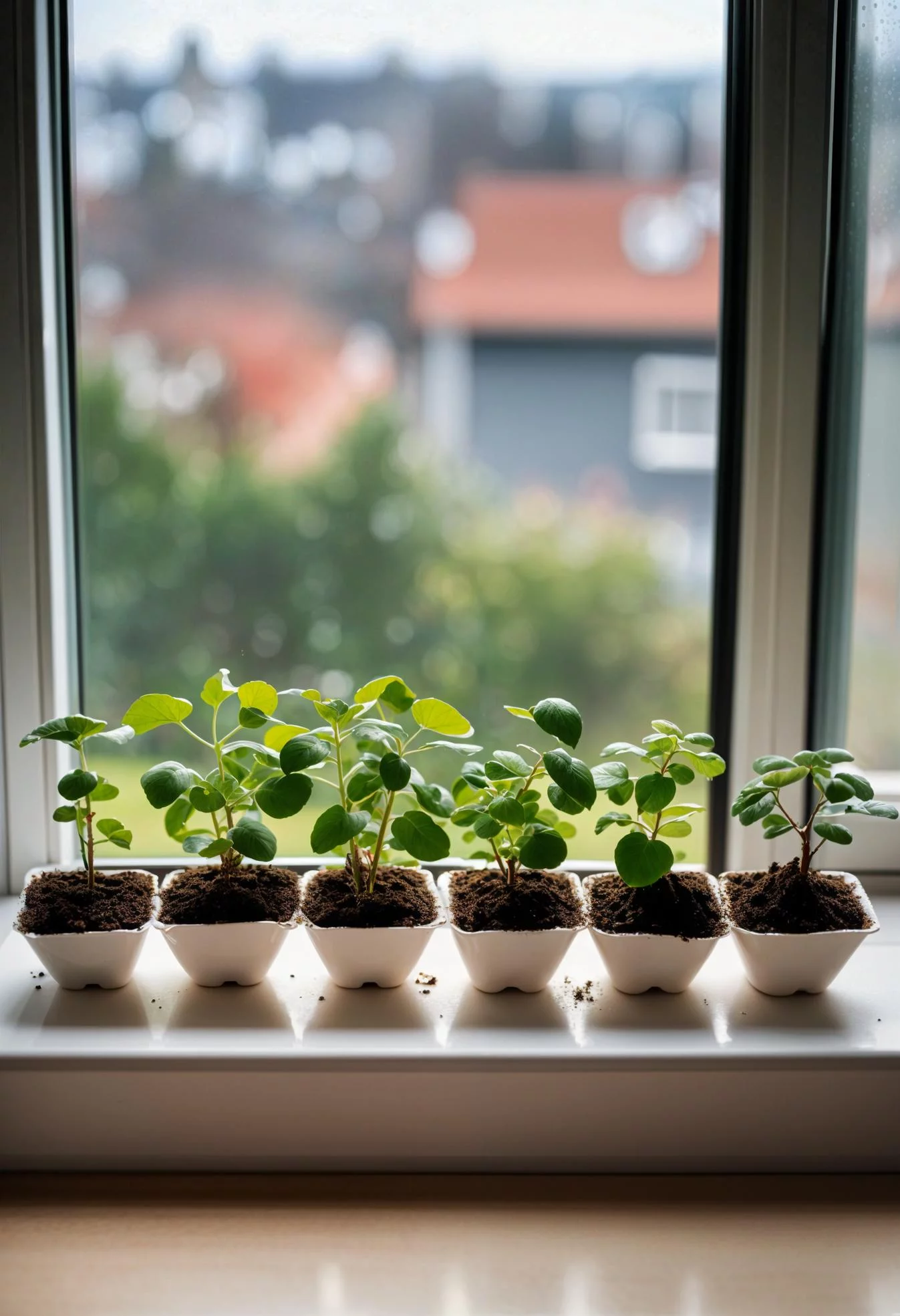 41 Stunning Garden Decor Ideas for an Aesthetic Backyard 49 38. Eggshell Plant Starters-0