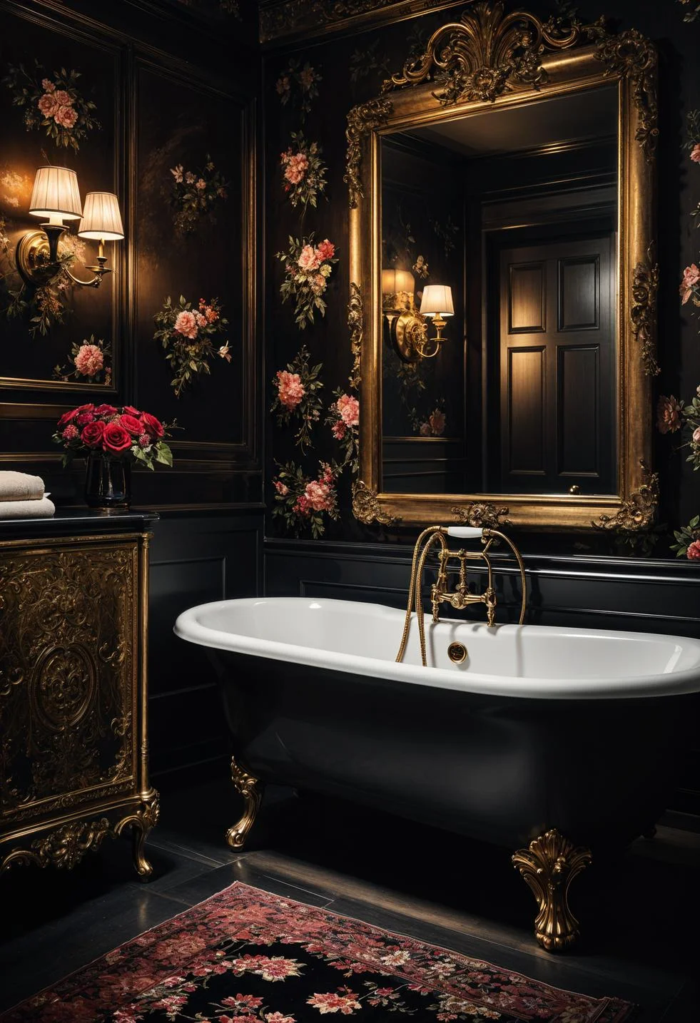 18. Elegant Victorian-Inspired Bathroom Design-0 18. Elegant Victorian-Inspired Bathroom Design-0