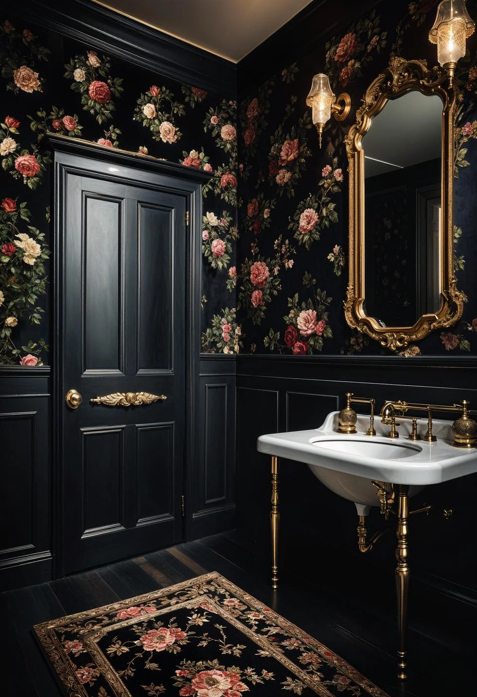 18. Elegant Victorian-Inspired Bathroom Design-1 18. Elegant Victorian-Inspired Bathroom Design-1
