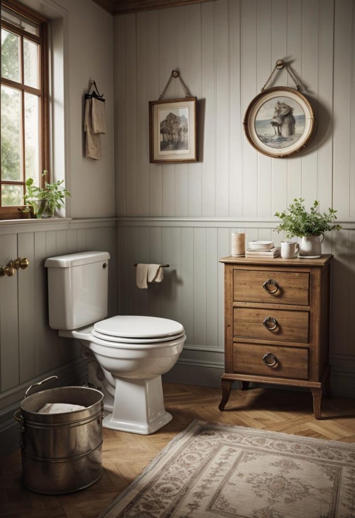 24 Chic Farmhouse Bathroom Designs For Cozy Living - Lovely Harbor