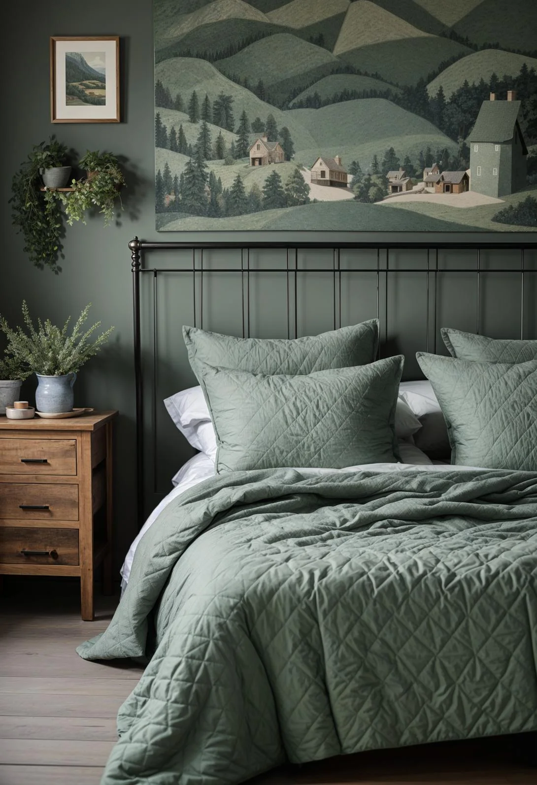 15. Enchanting Cottage Core Bedroom Decor-2