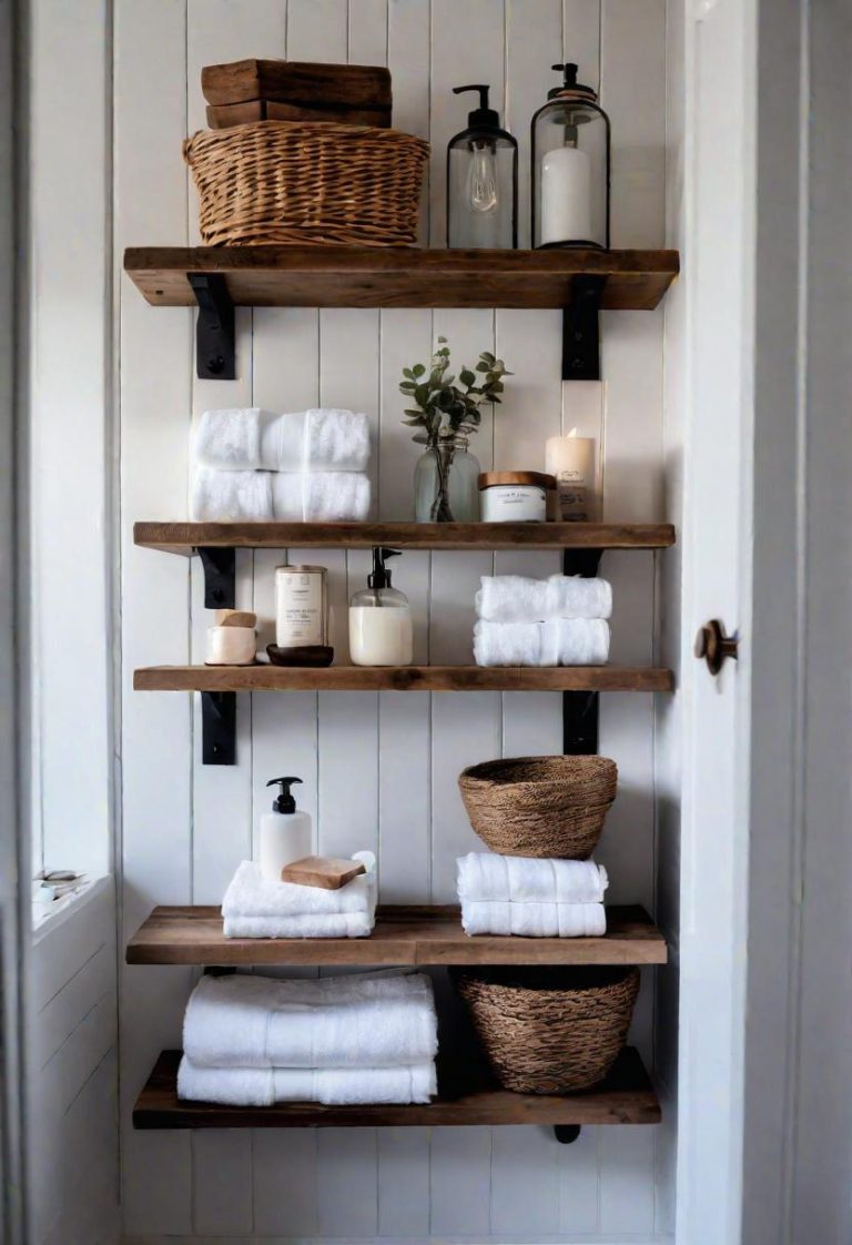 24 Chic Farmhouse Bathroom Designs For Cozy Living - Lovely Harbor