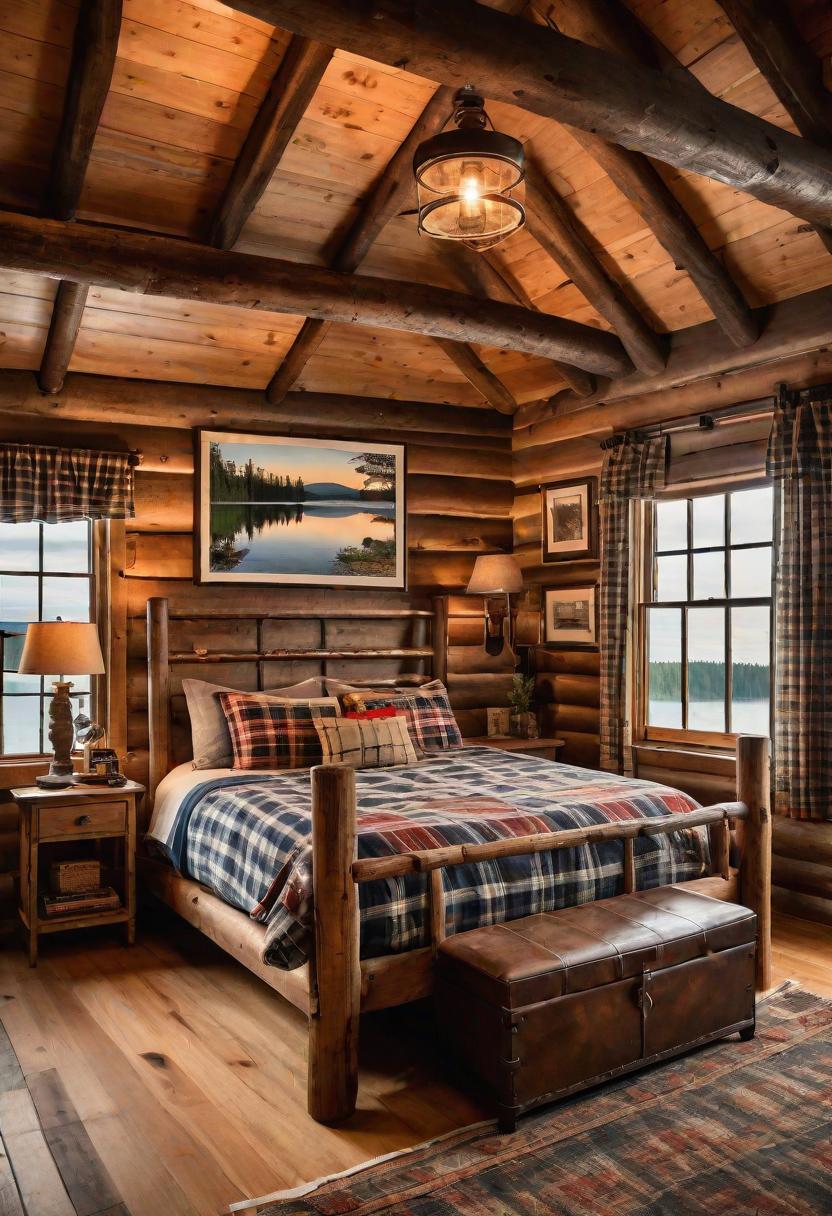 4. Fishing-Themed Rustic Cabin Retreat-0