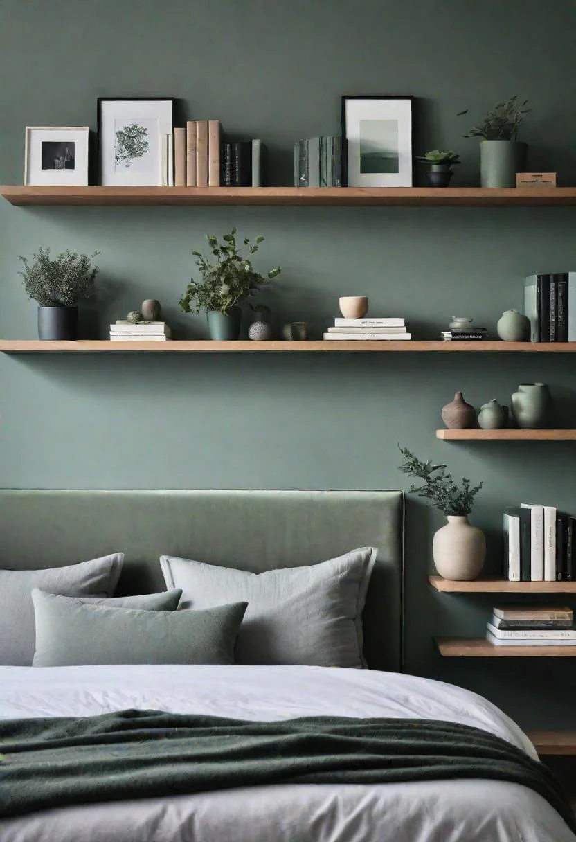 3. Floating Shelf Bedroom Decor Palette-0