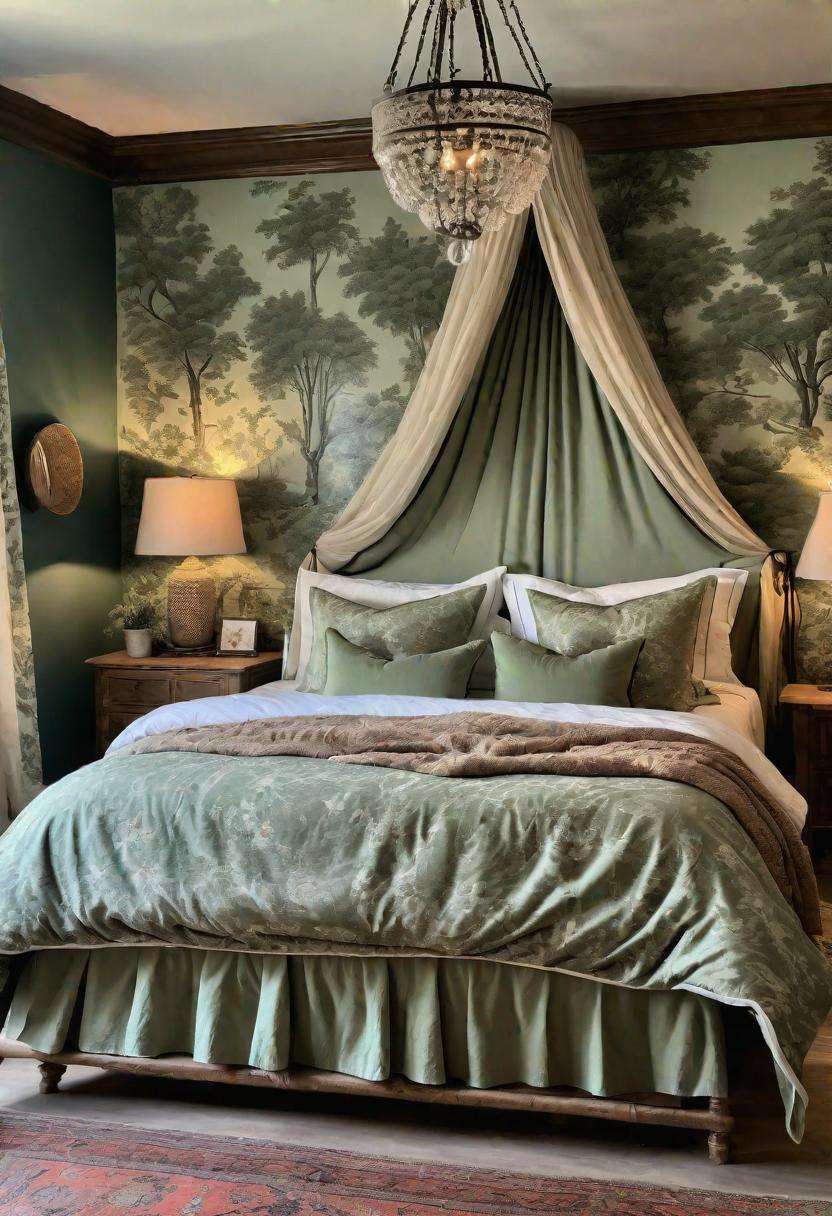 21. French Country Sage Green Bedroom-1