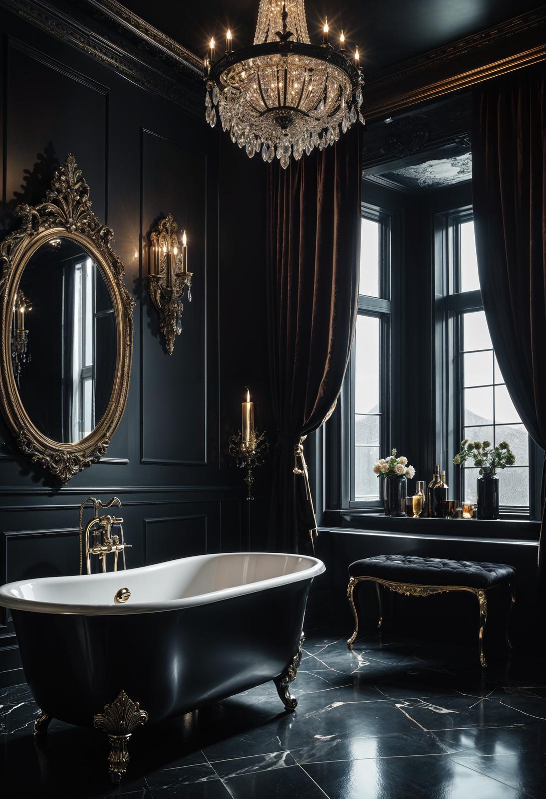 18. Gothic Glamour Bathroom Inspiration-1