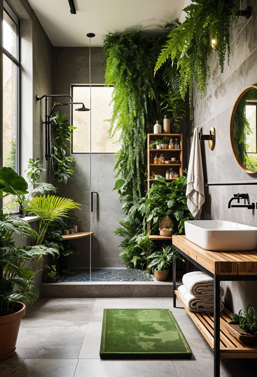 6. Green Oasis Shower Space-1