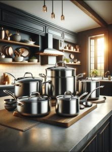 10 Best Hard Anodized Cookware Sets: Durable Kitchen Essentials 1 Hard Anodized Cookware Sets