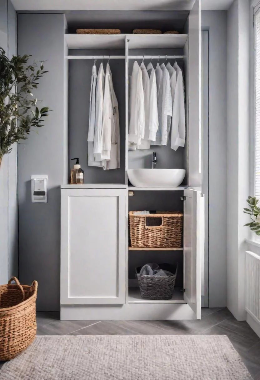 19. Hidden Laundry Basket Solution-0
