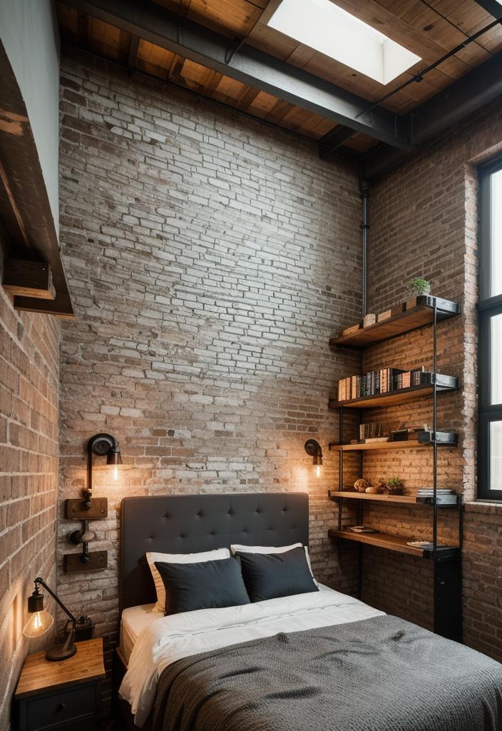 2. Industrial Loft Teen Bedroom-0