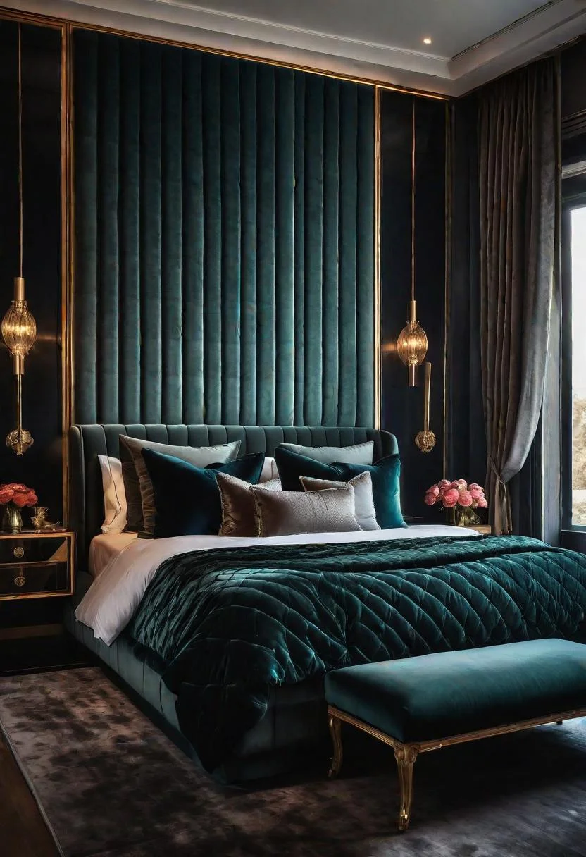 15. Luxurious Velvet Wall Panels-1
