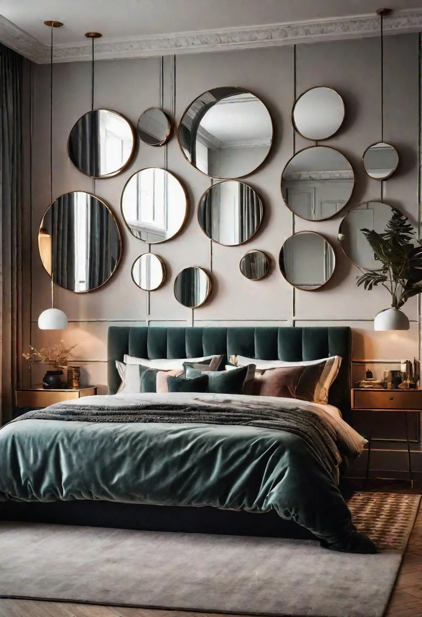 12. Mirrored Wall Décor for Bedrooms-1