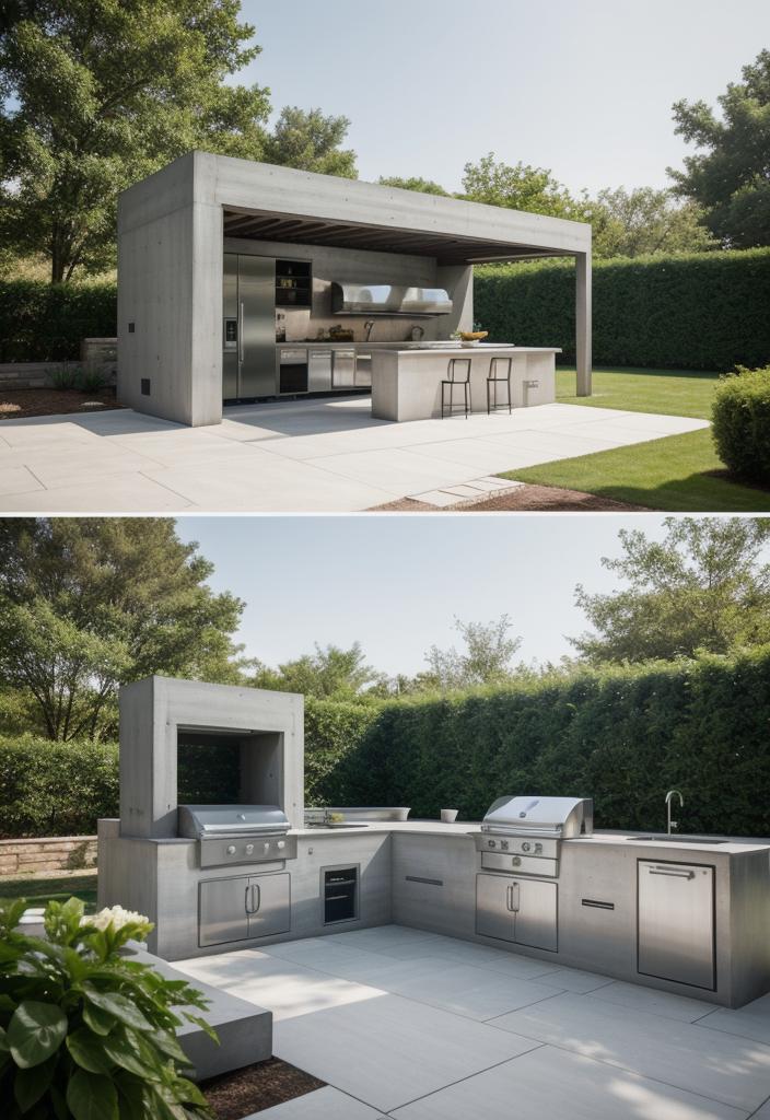 13. Modern Concrete Kitchen with Herb-Garden-0