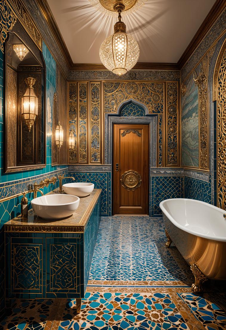 4. Moroccan Oasis Bathroom Inspiration-1