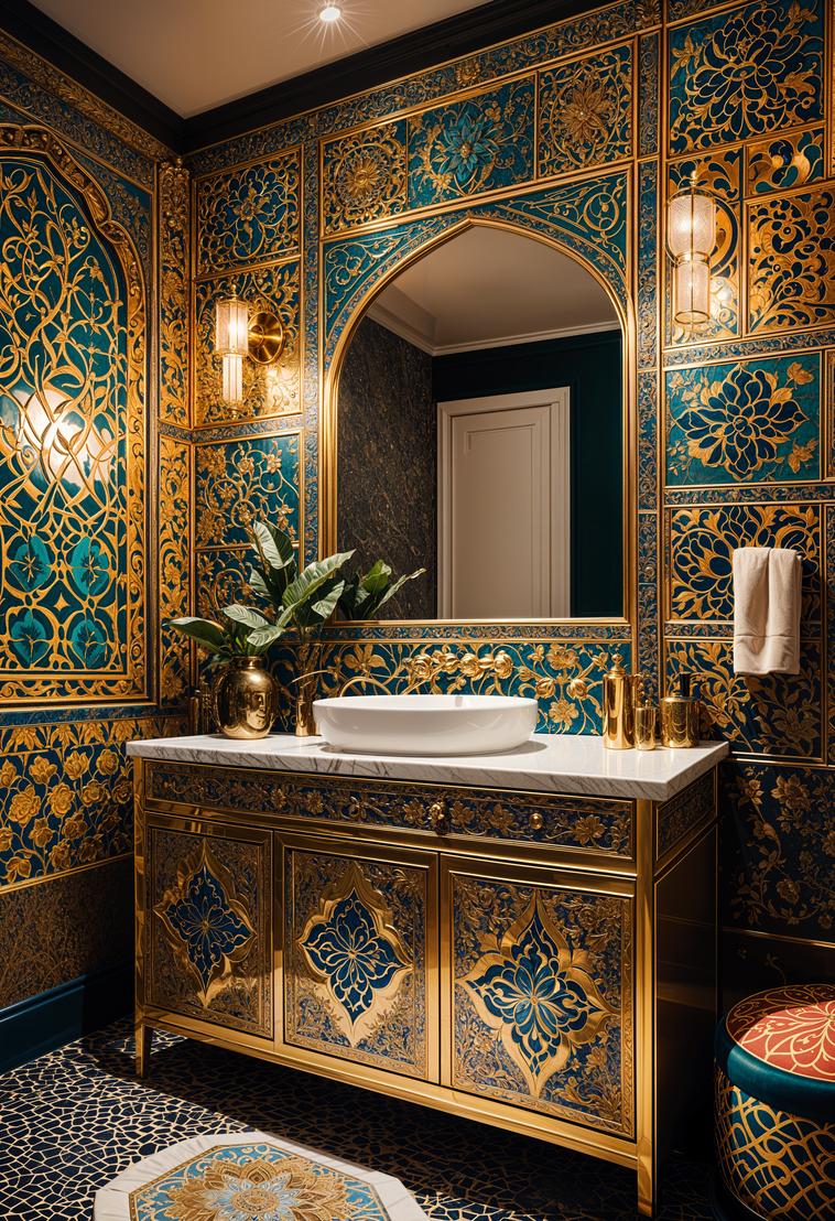 4. Moroccan Oasis Bathroom Inspiration-2