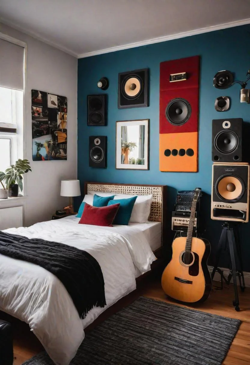 14. Musical Teen Boy Bedroom Makeover-1