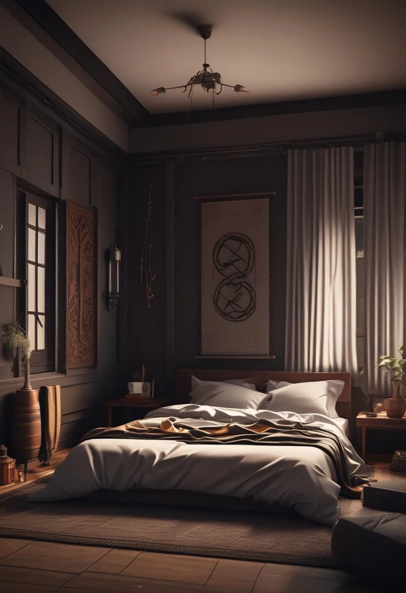 16. Ninja-Inspired Teen Boy Bedroom-0