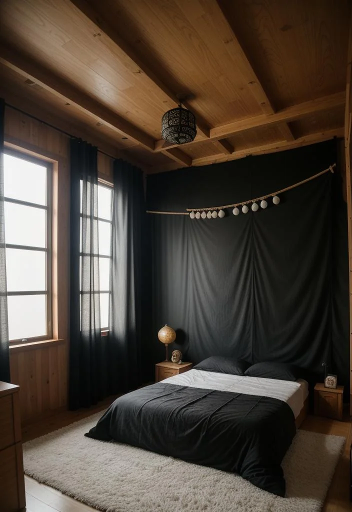 16. Ninja-Inspired Teen Boy Bedroom-3