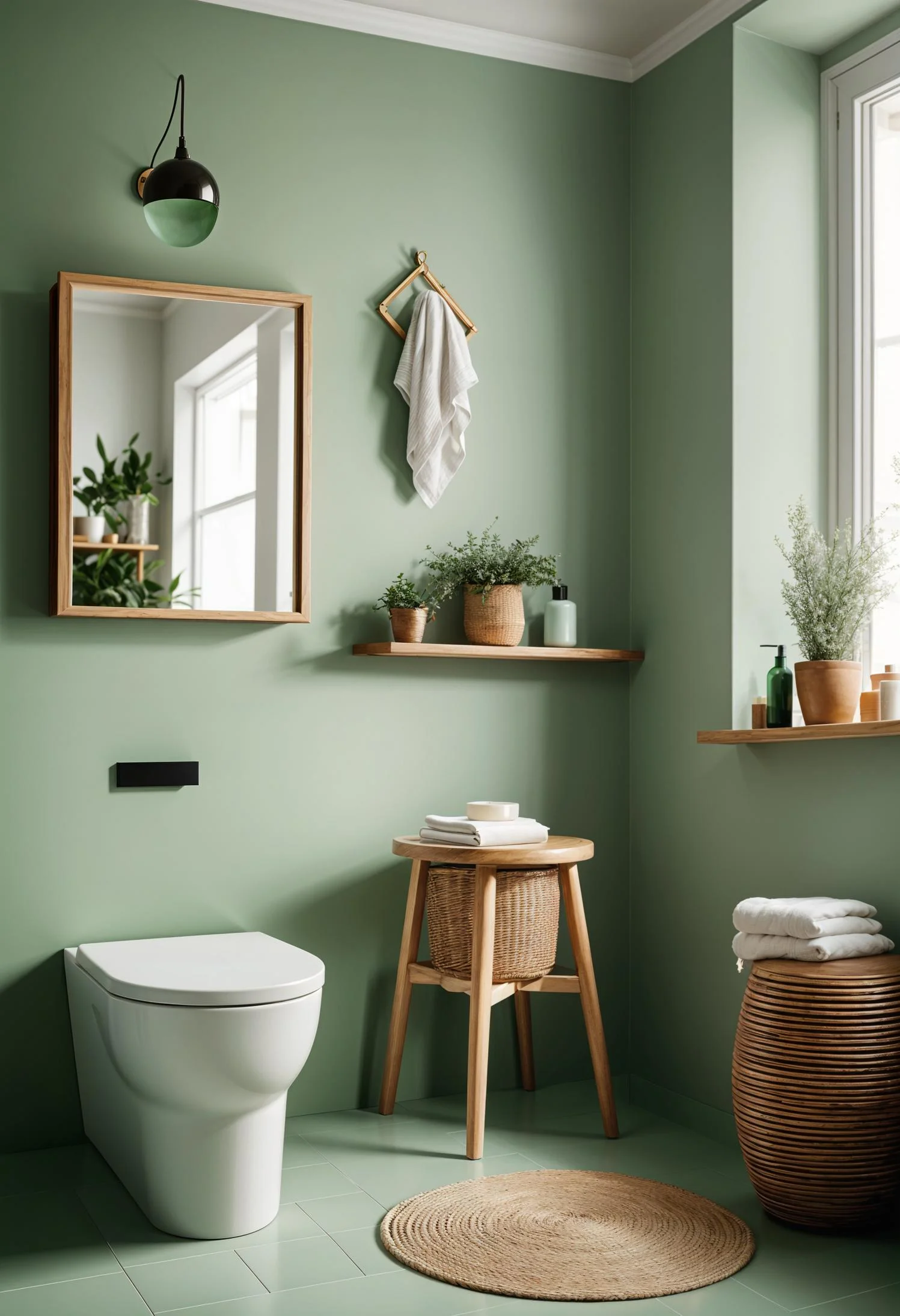 22. Nordic Green Bathroom Serenity-1