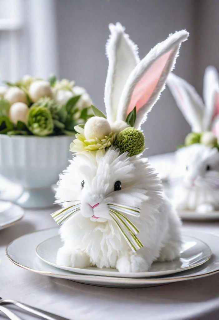 11. Origami Bunny Napkin Folds-0