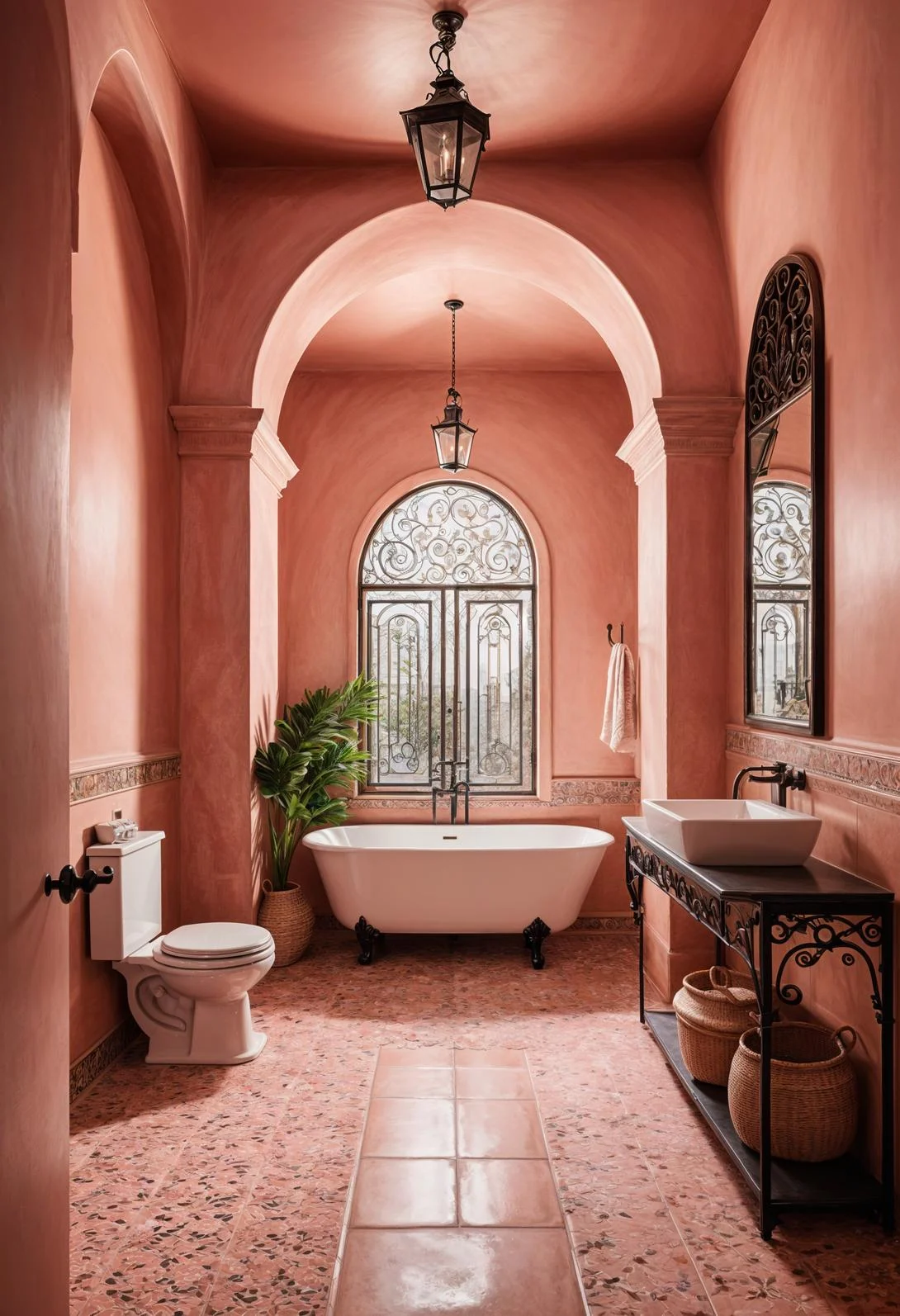 15. Pink Terra Cotta Tiles Trend-0