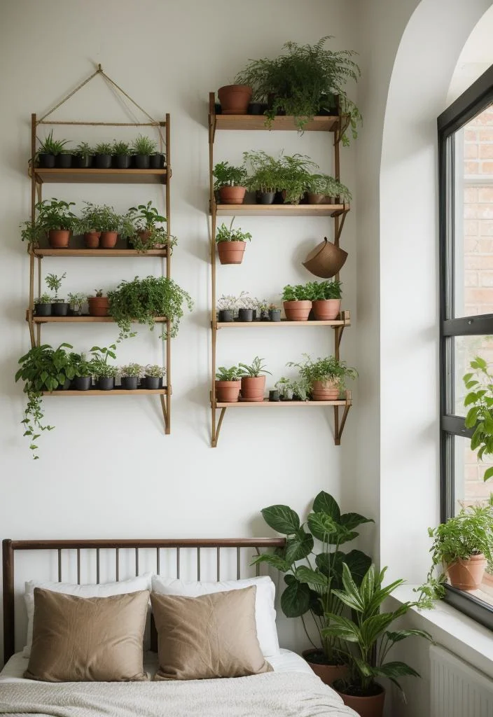 4. Plant Wall Bedroom Oasis-0