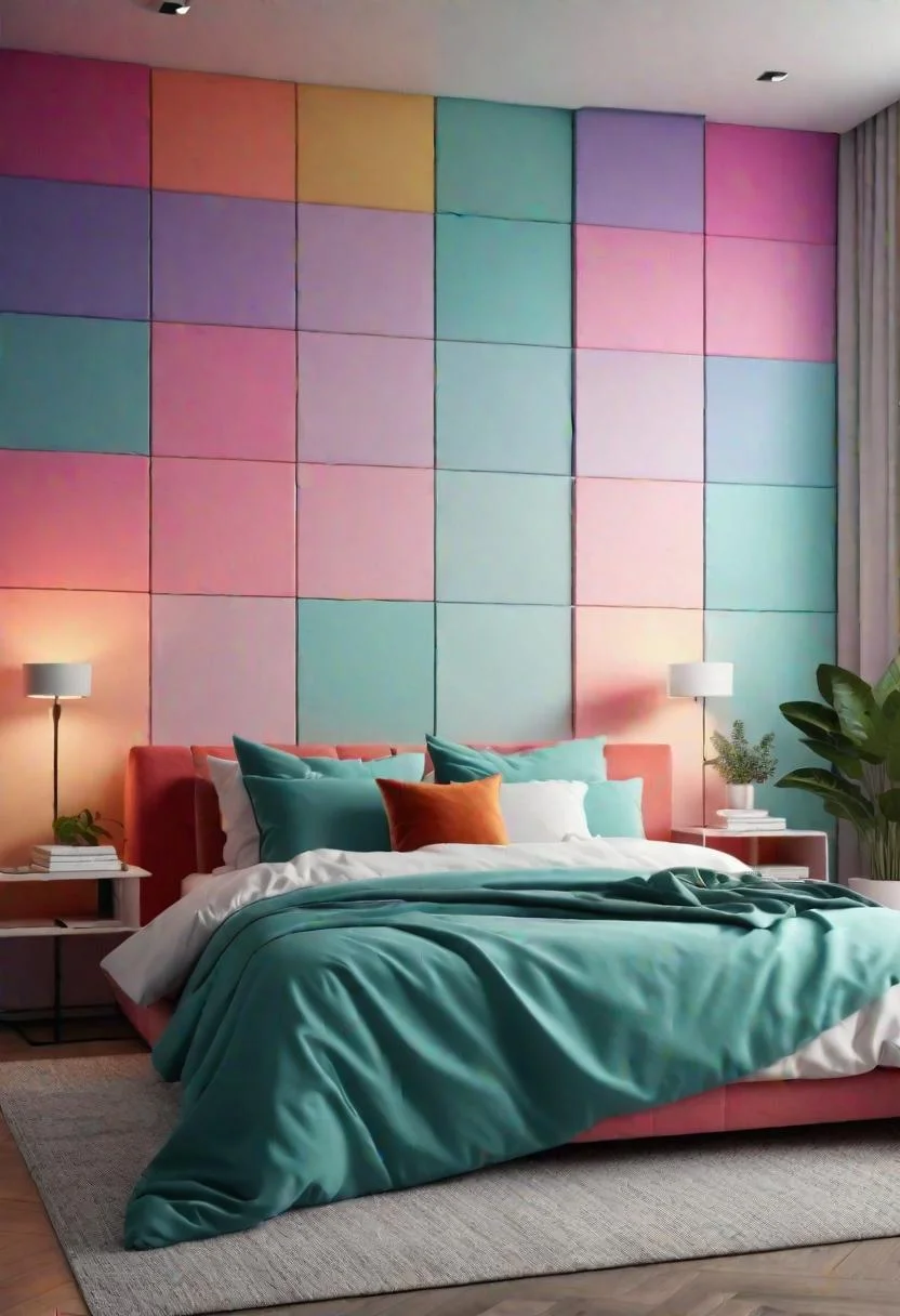 21. Playful Gradient Accent Wall-1