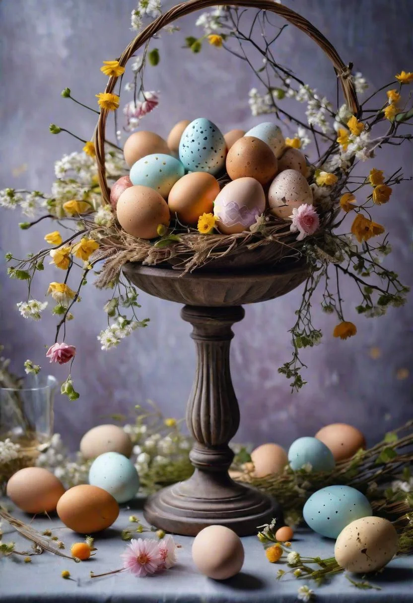 22. Pressed Flower Egg Ornaments-1