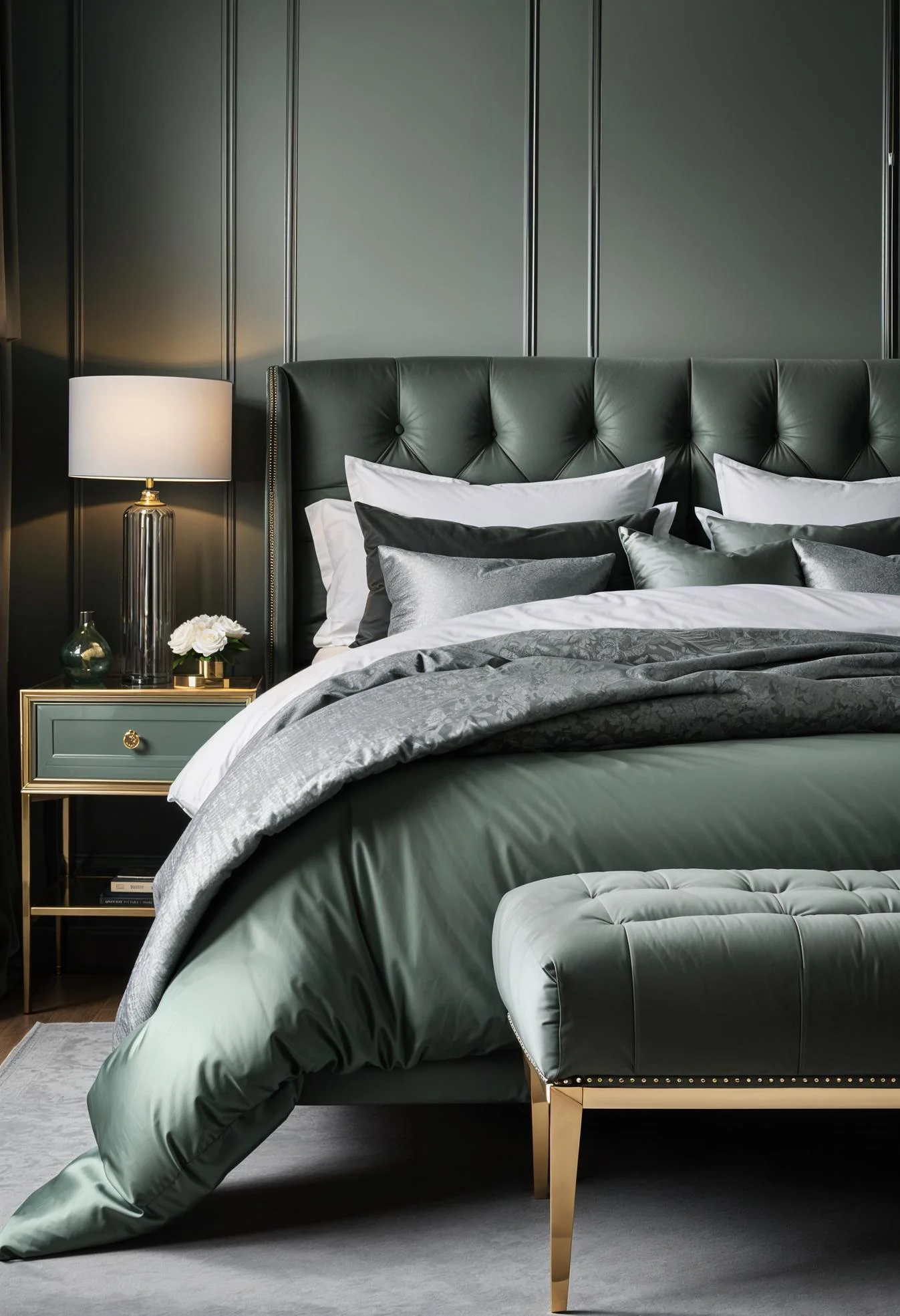 21. Royal Green & Silver Styling-1