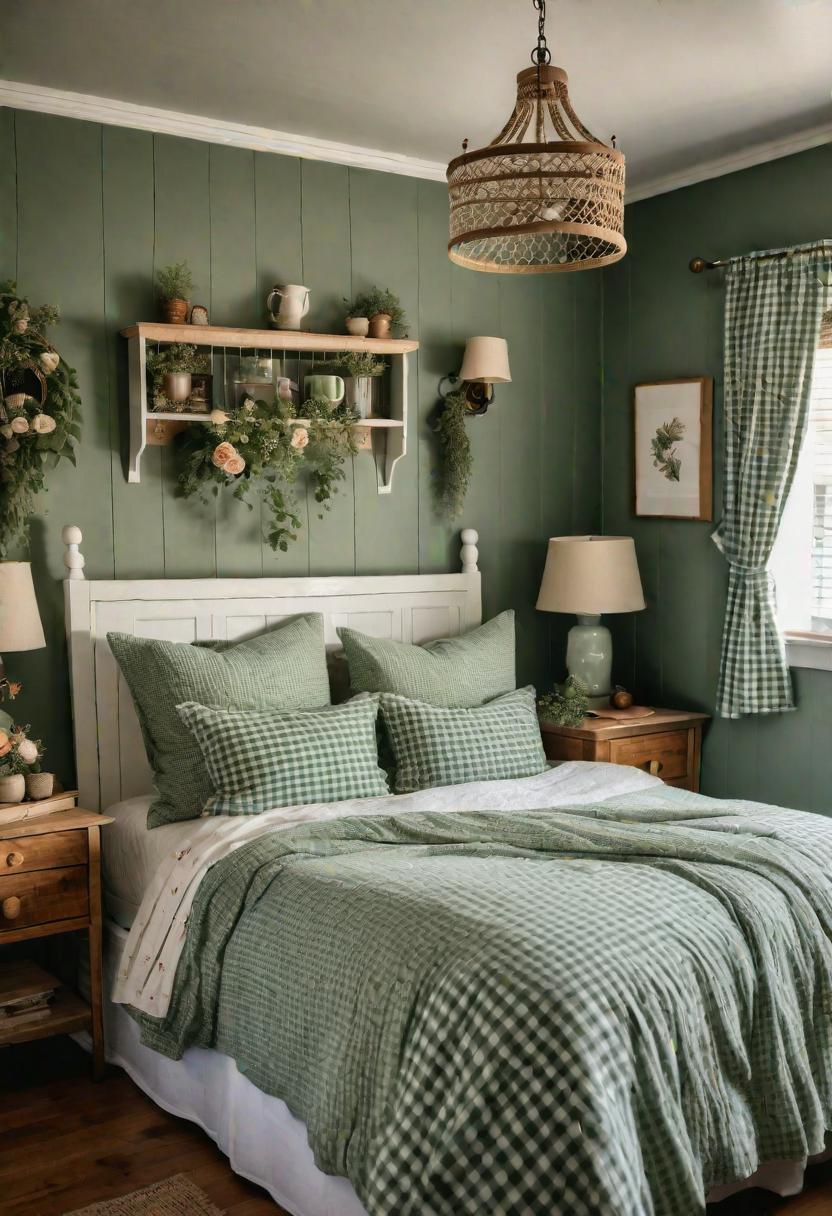 7. Sage Green Cottagecore Bedroom Retreat-0