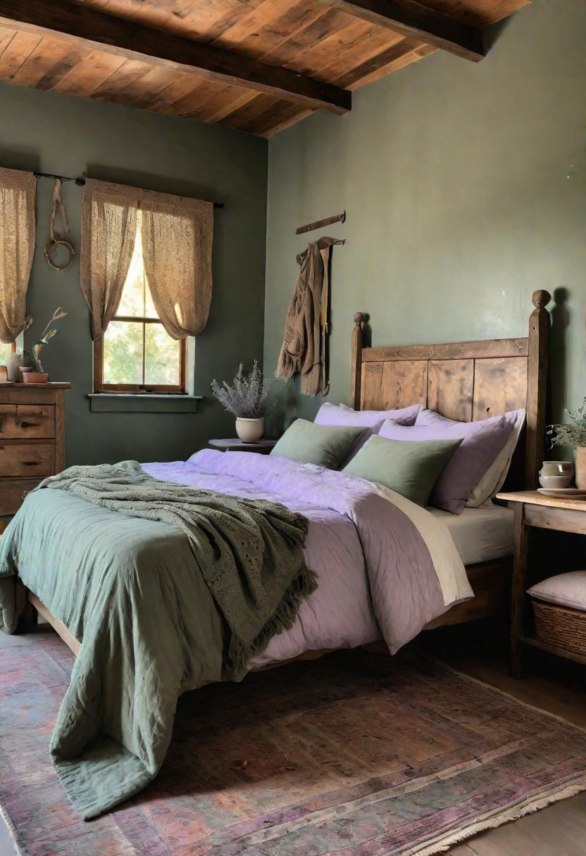 3. Sage Green Farmhouse Bedroom Inspiration-2