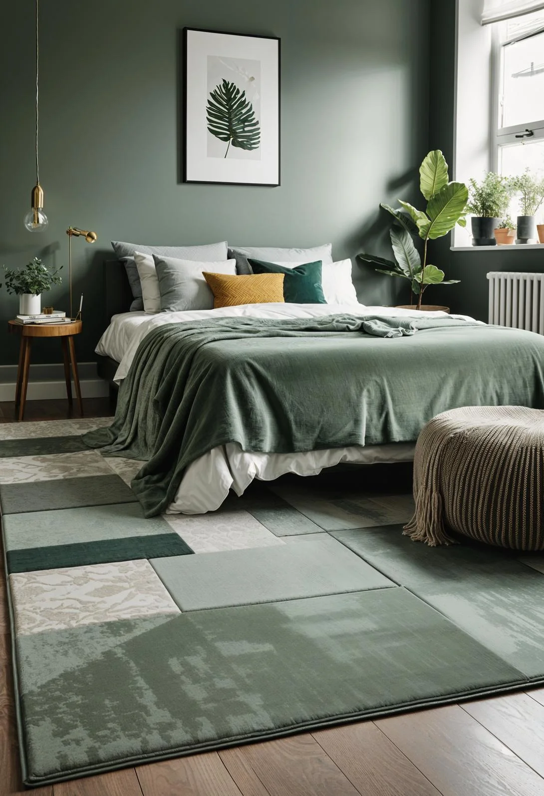 18. Sage Green Rugs on Grey-0