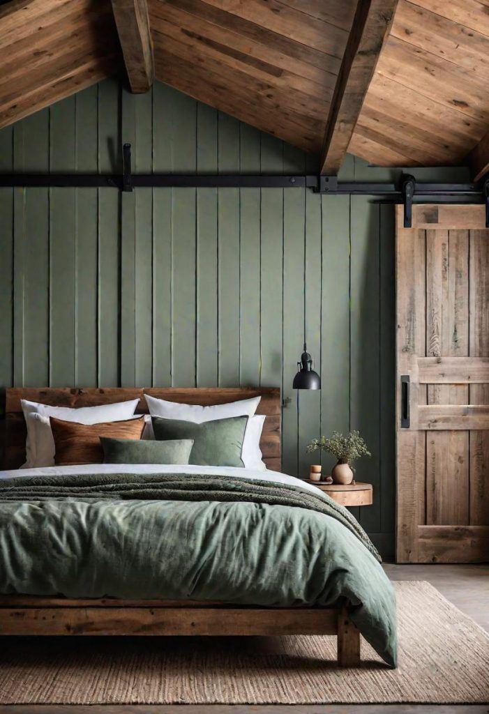 39 Sage Green Farmhouse Bedroom Ideas: Trendy Rustic Chic - Lovely Harbor