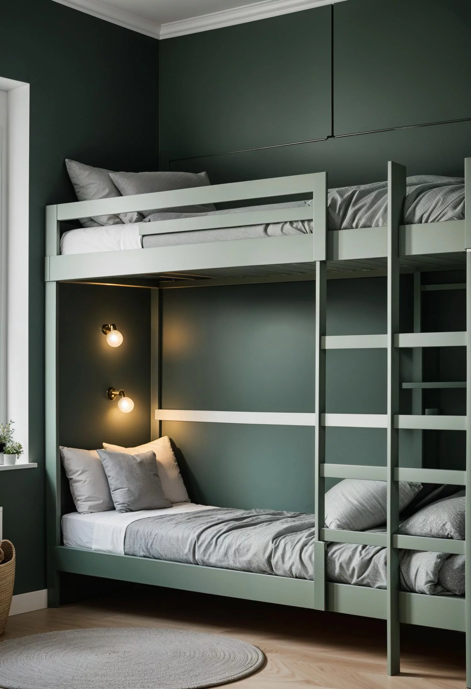 26. Sage and Grey Bunk Beds Harmony-0