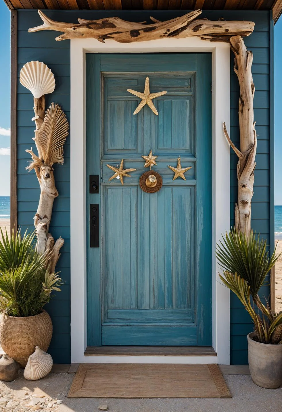 27. Seascape-Inspired Wooden Door Designs-1