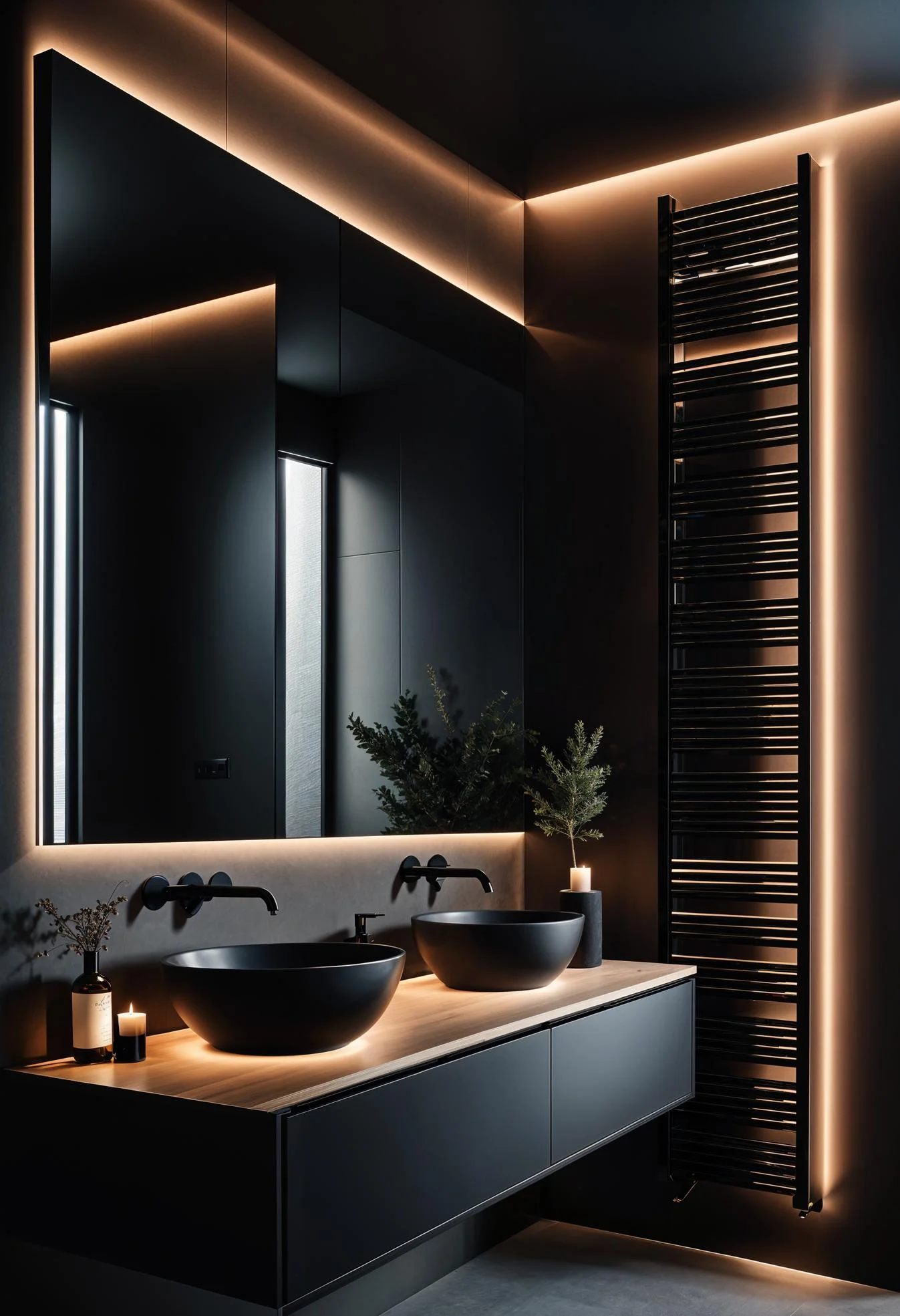 19. Sleek Dusk Glow Bathroom-0 19. Sleek Dusk Glow Bathroom-0