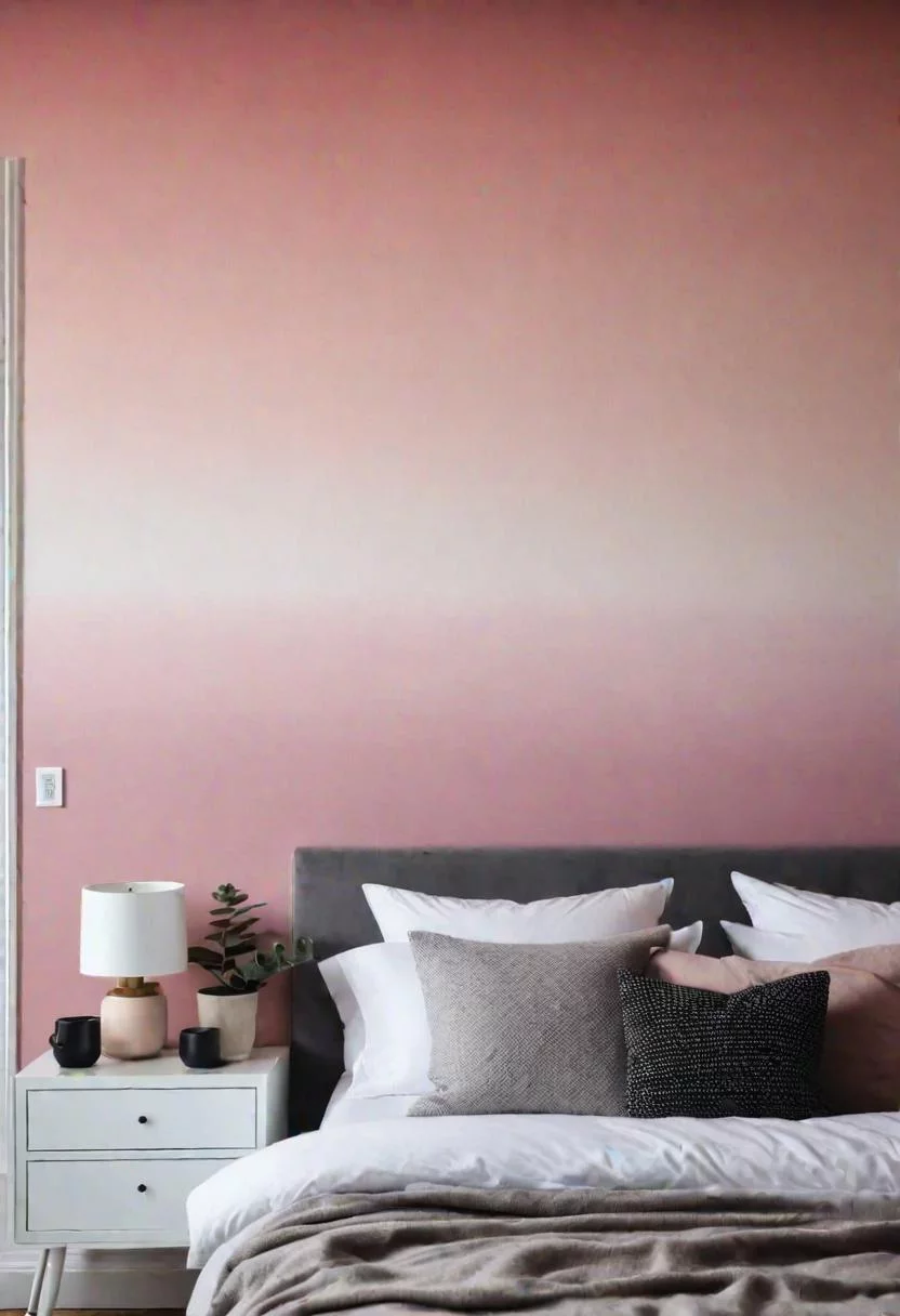 2. Soothing Ombre Accent Wall-0