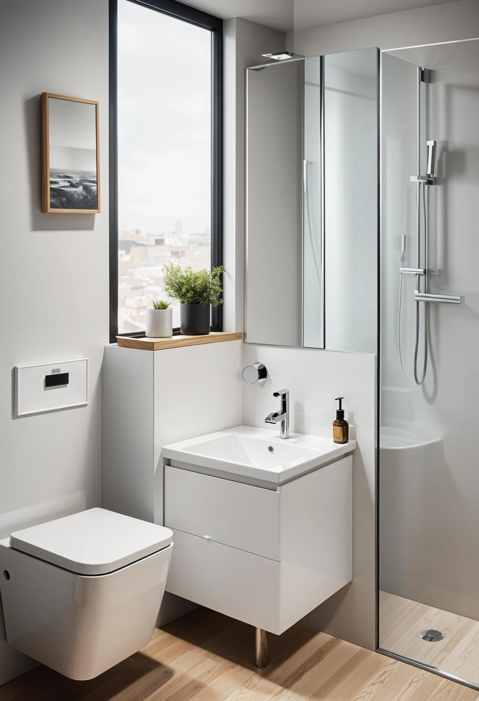 17. Space-Saving Bathroom Fixture Solution-0