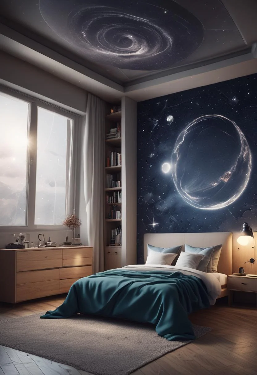 13. Space-themed Teen Boy Bedroom-0