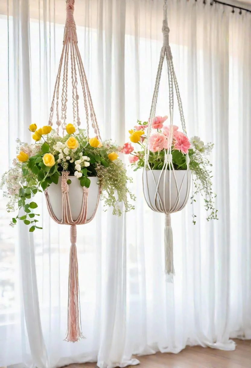 14. Spring Macrame Plant Hangers-0