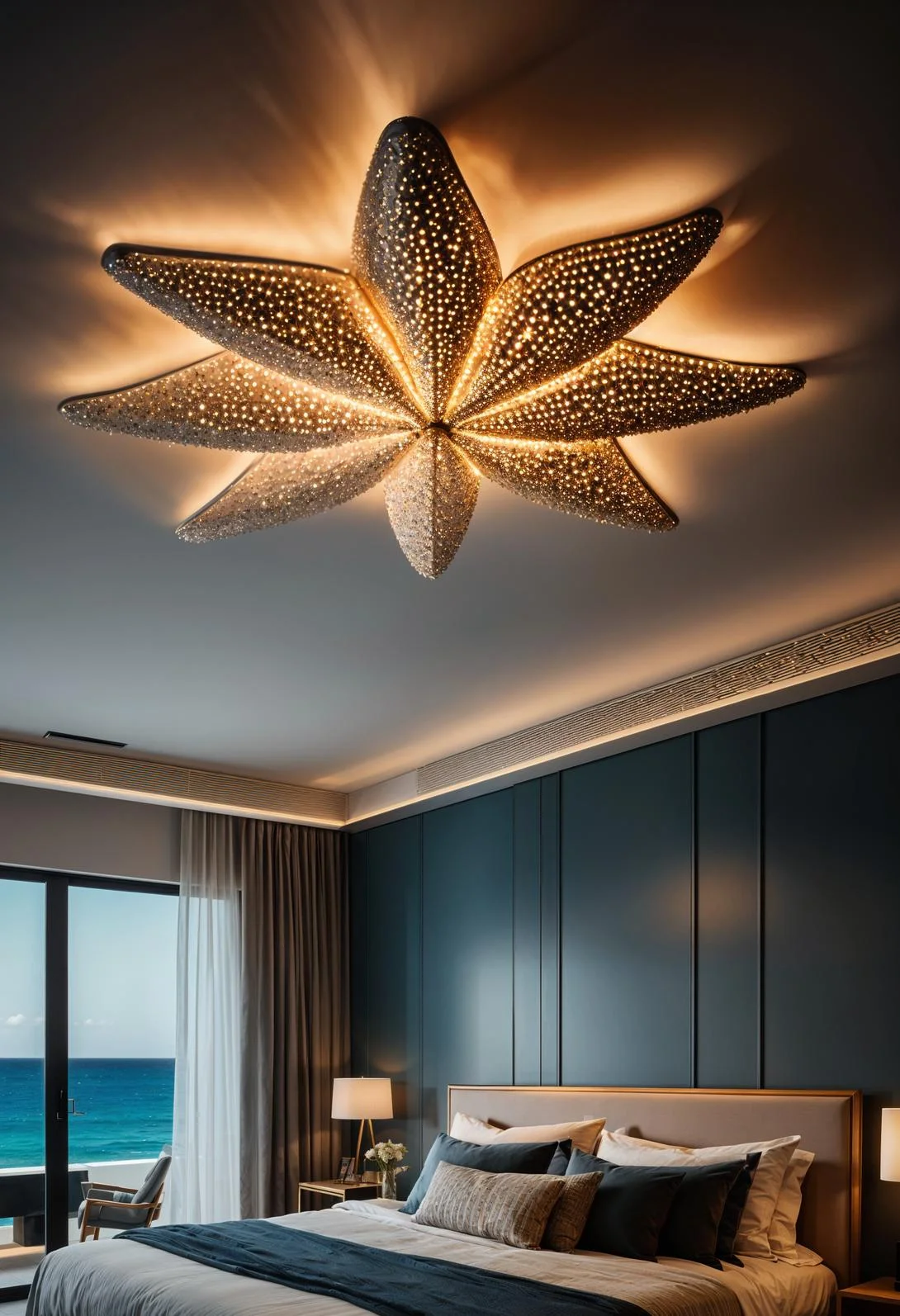 2. Starfish Ceiling Light Feature-0